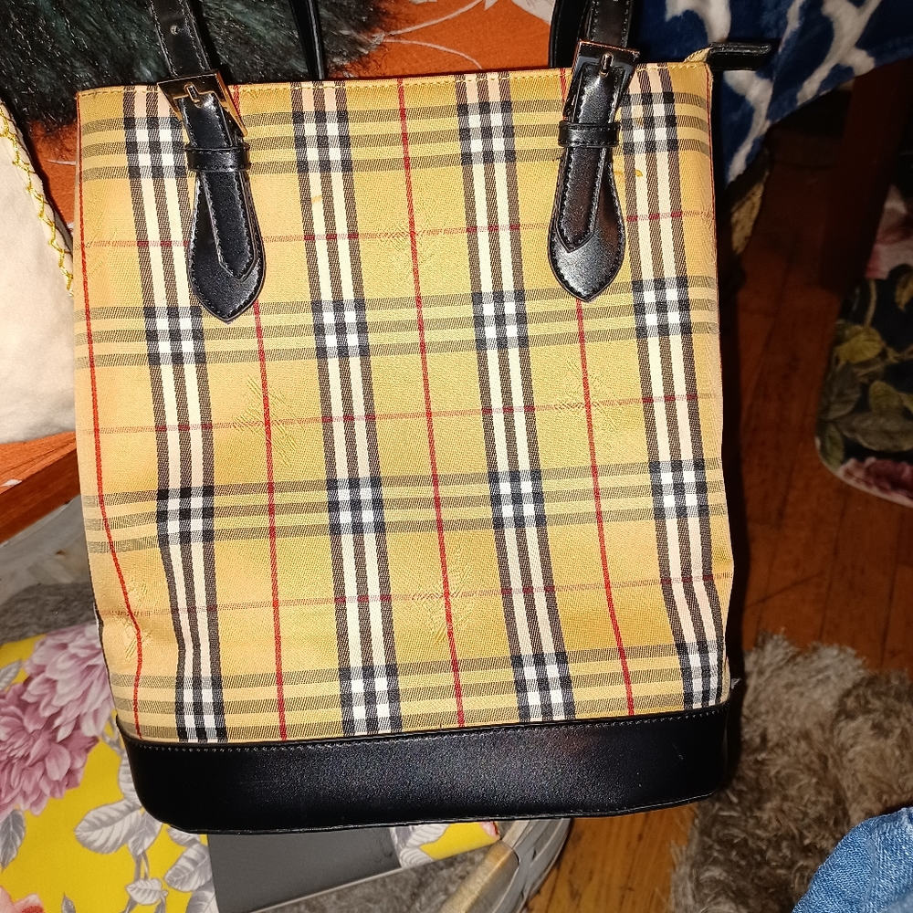 Plaid crossbody